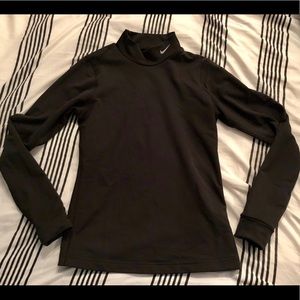 Black nike fit spandex thermal top